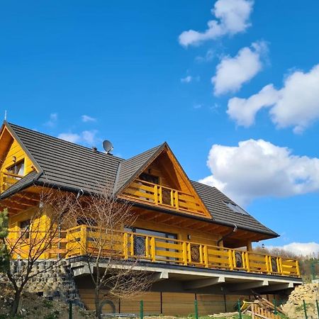 Domek Goralski Nad Czorsztynem - Dom Z Widokiem Kluszkowce Kültér fotó
